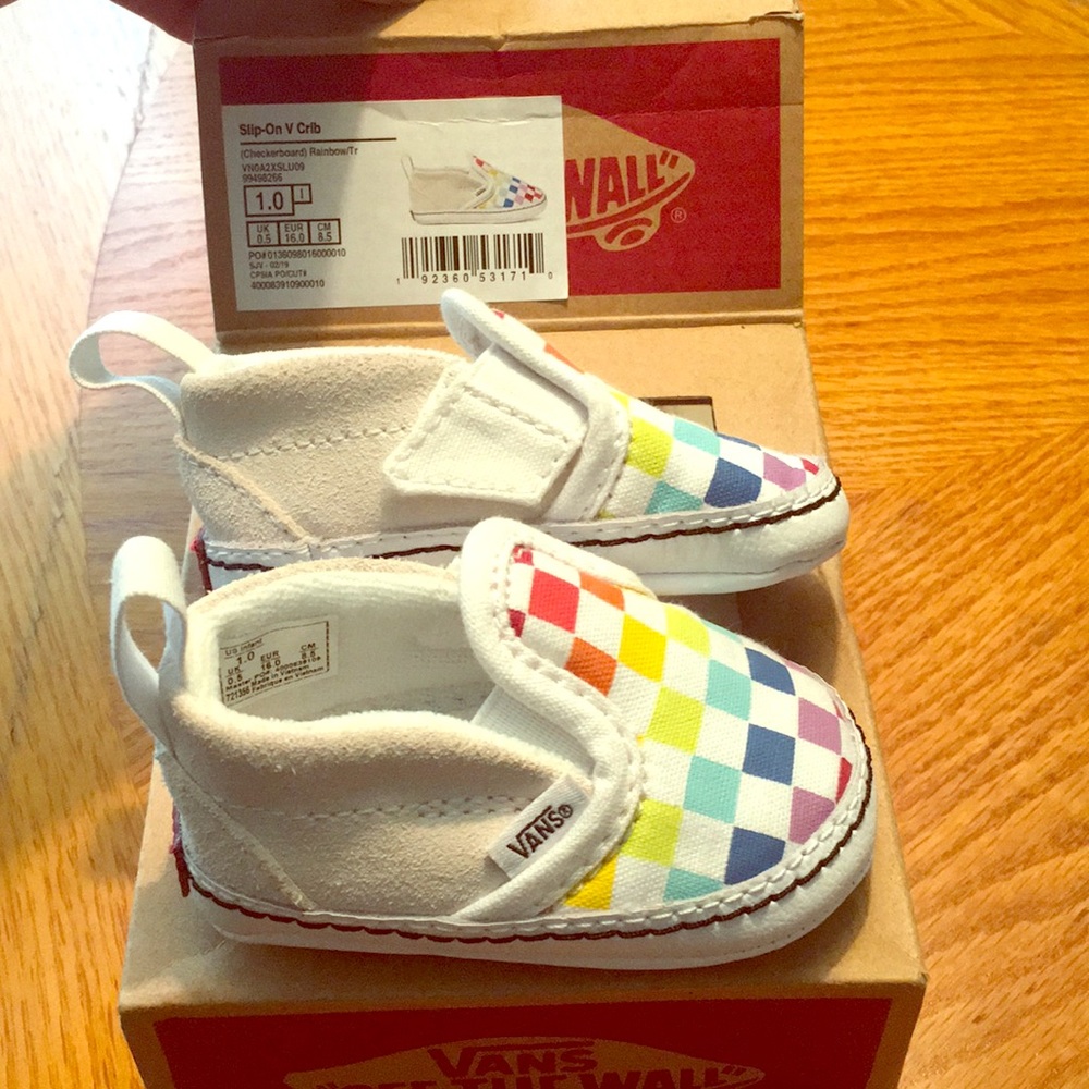 Slip-On Vans Crib Shoes